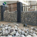 Galvanized and PVC Coated Welded Gabion Boxs for garden flower planting